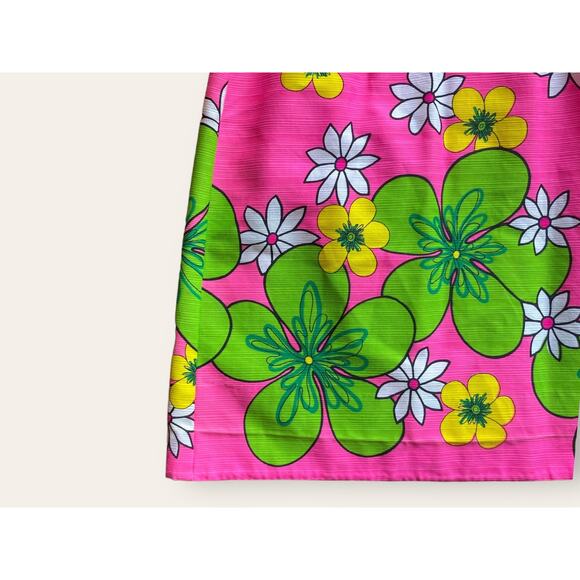 60s Hawaiian Sleeveless Wrap Dress by Malihini Designer Collection Hawaii - Picture 14 of 14